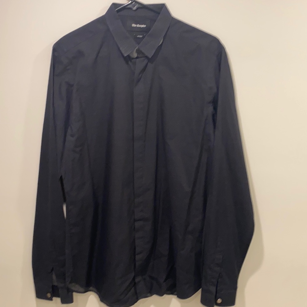 White dotted kooples long sleeve
